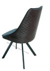 Modern Metal Legged Dining Chairs Grey Robust Legs Slip Proof Home Furniture