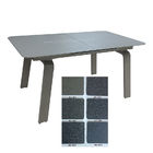 Stylish Moka Stone Look Dining Table Scratch Proof Pavilion Use 10-12 Seats